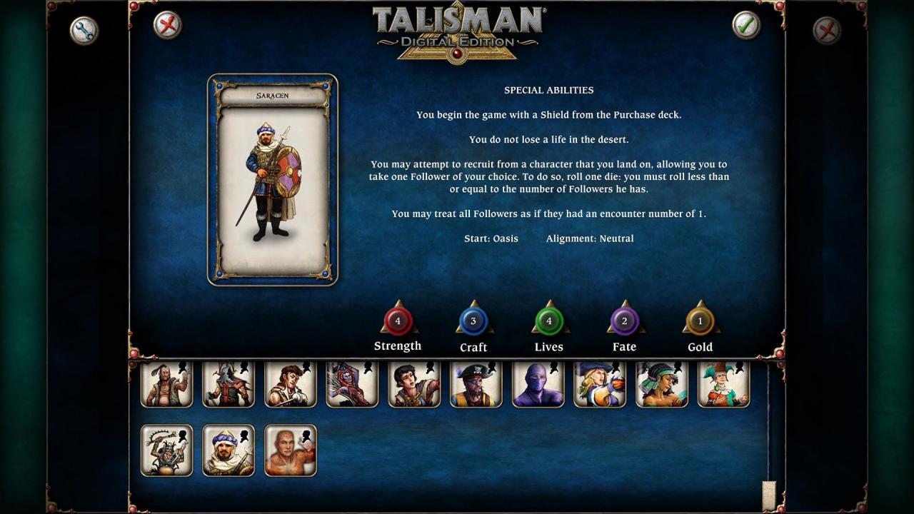 Talisman - Character Pack #15 - Saracen DLC Steam CD Key $0.79