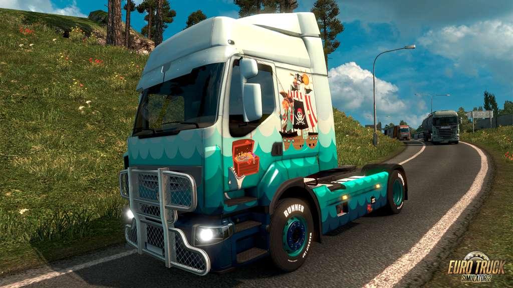 Euro Truck Simulator 2 - Pirate Paint Jobs Pack EU Steam CD Key $1.41