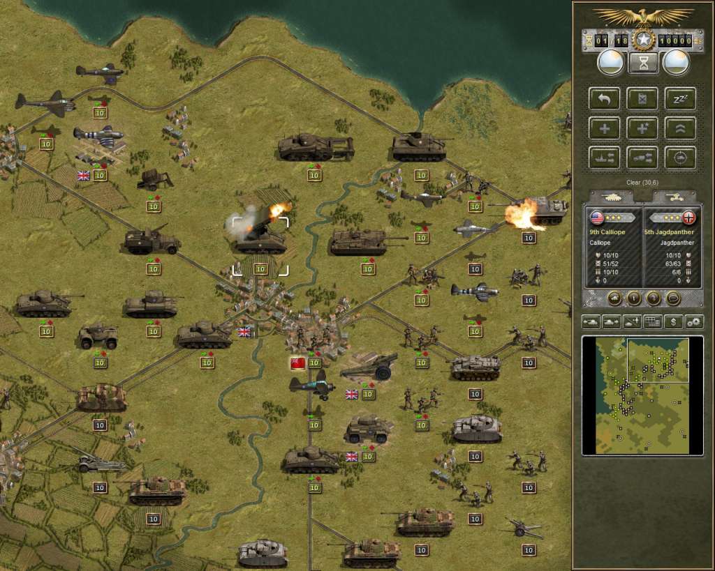 Panzer Corps - Allied Corps DLC Steam CD Key $0.34