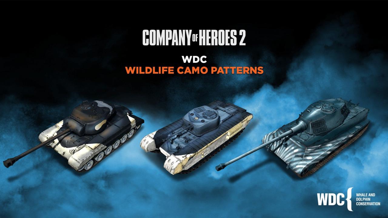 Company of Heroes 2 - Whale and Dolphin Pattern Pack Steam CD Key $0.31