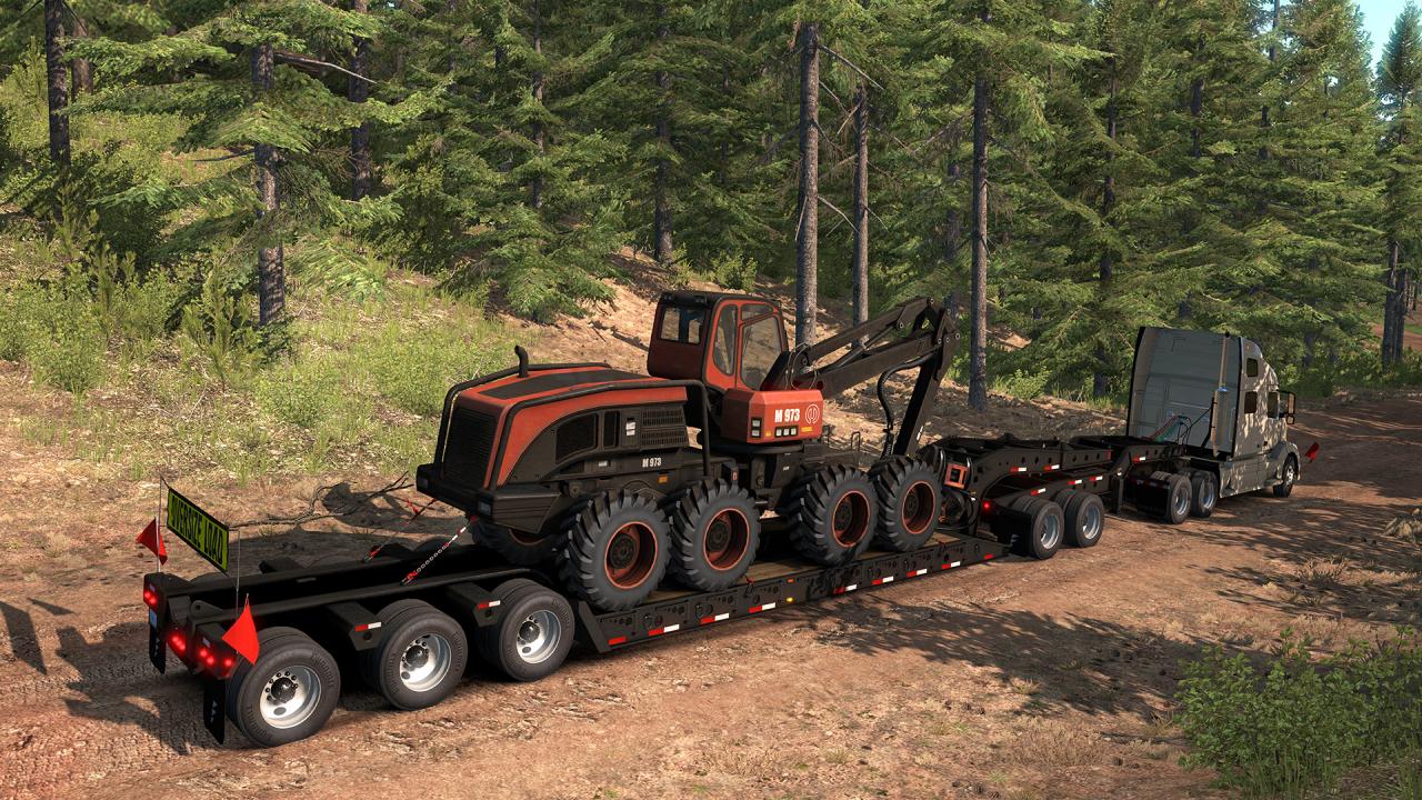 American Truck Simulator - Forest Machinery DLC EU Steam Altergift $3.34