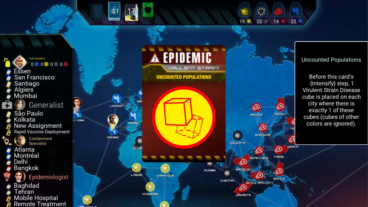 Pandemic: On the Brink - Virulent Strain DLC Steam CD Key $1.79