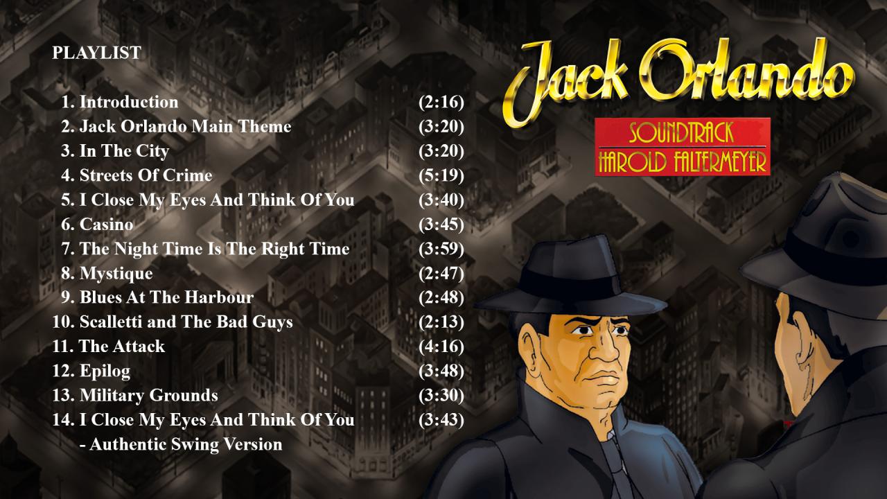 Jack Orlando - Soundtrack DLC Steam CD Key $1.13
