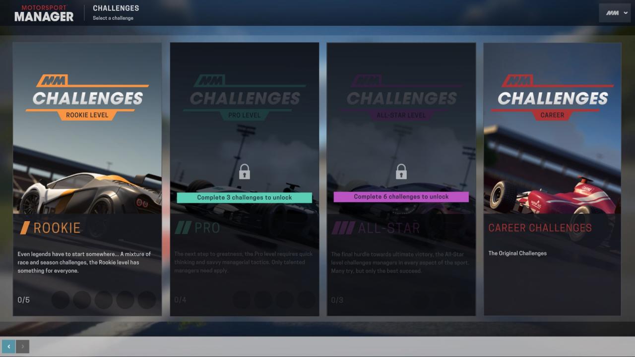 Motorsport Manager - Challenge Pack DLC LATAM Steam CD Key $2.47
