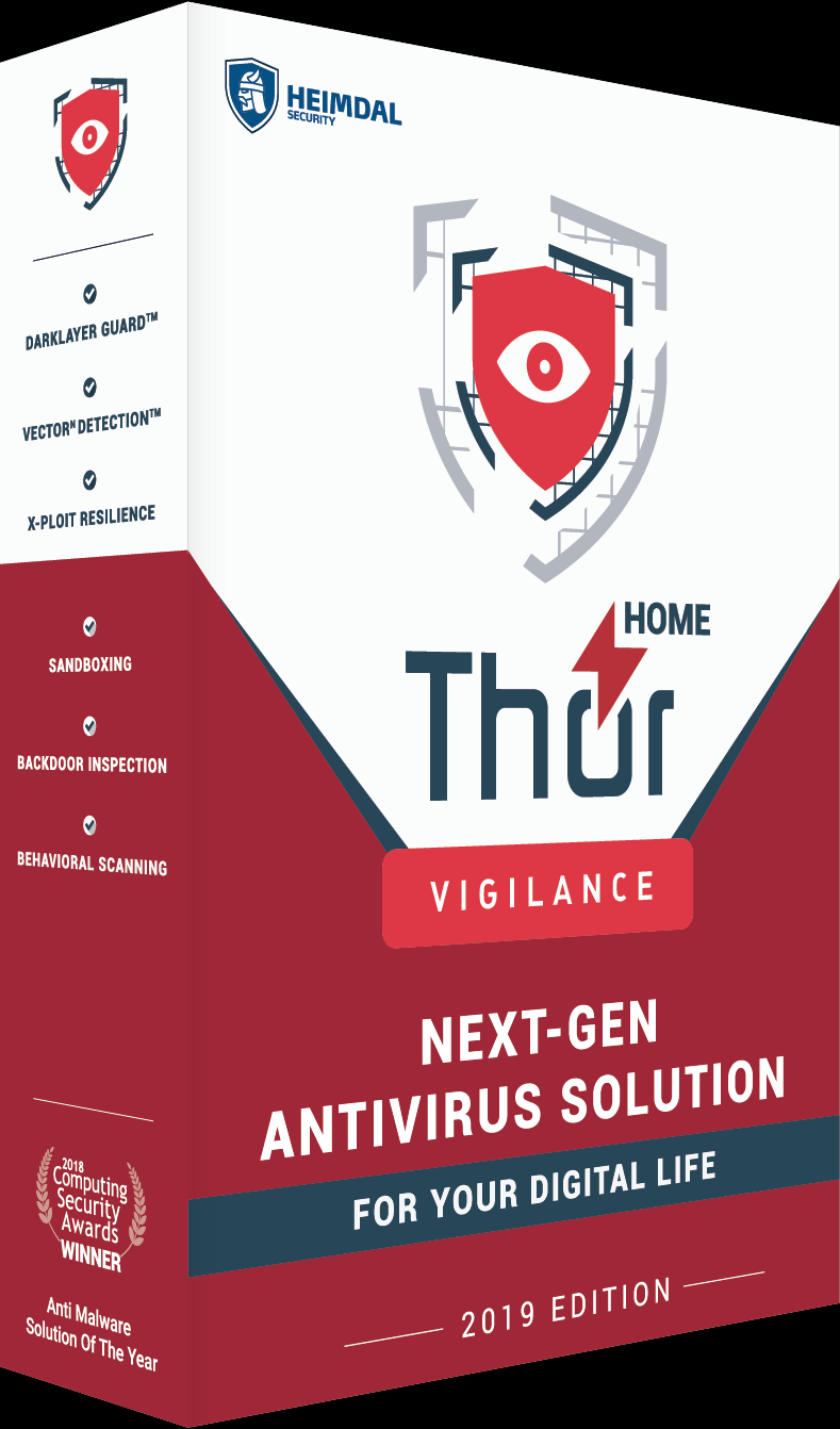 THOR Vigilance Home - Antivirus (1 year / 3 PCs) $18.36
