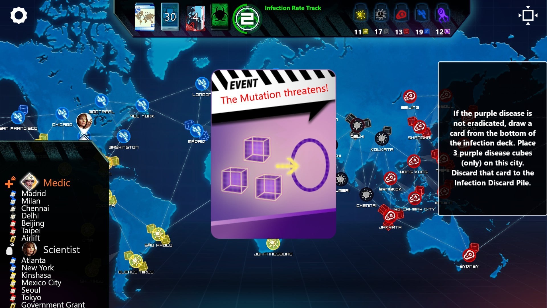 Pandemic: On the Brink - Mutation DLC Steam CD Key $0.79