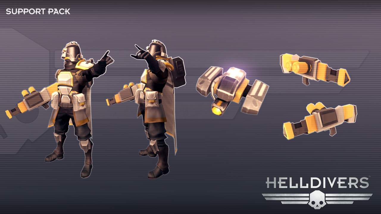 HELLDIVERS - Support Pack DLC Steam CD Key $0.95