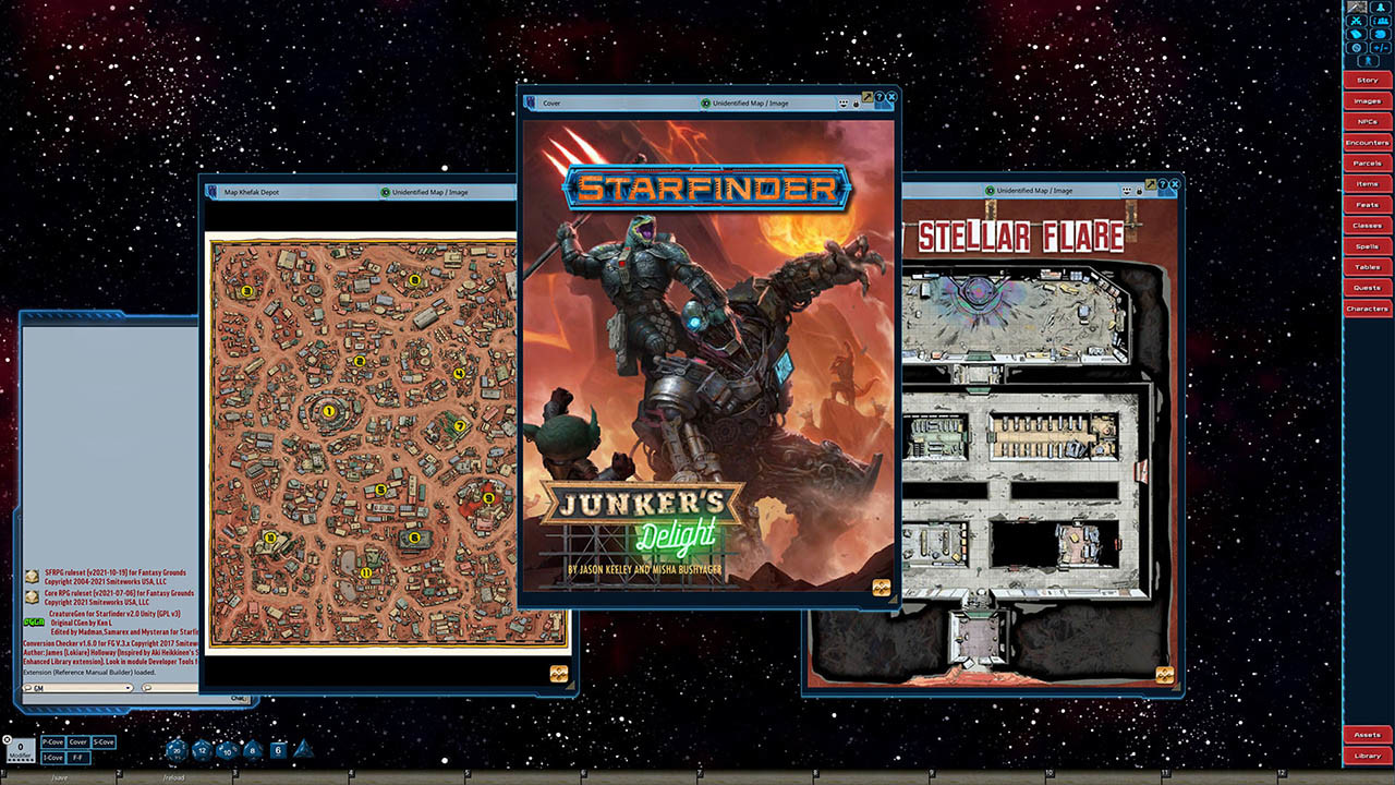 Fantasy Grounds - Starfinder RPG - Junker's Delight Steam CD Key $2.41