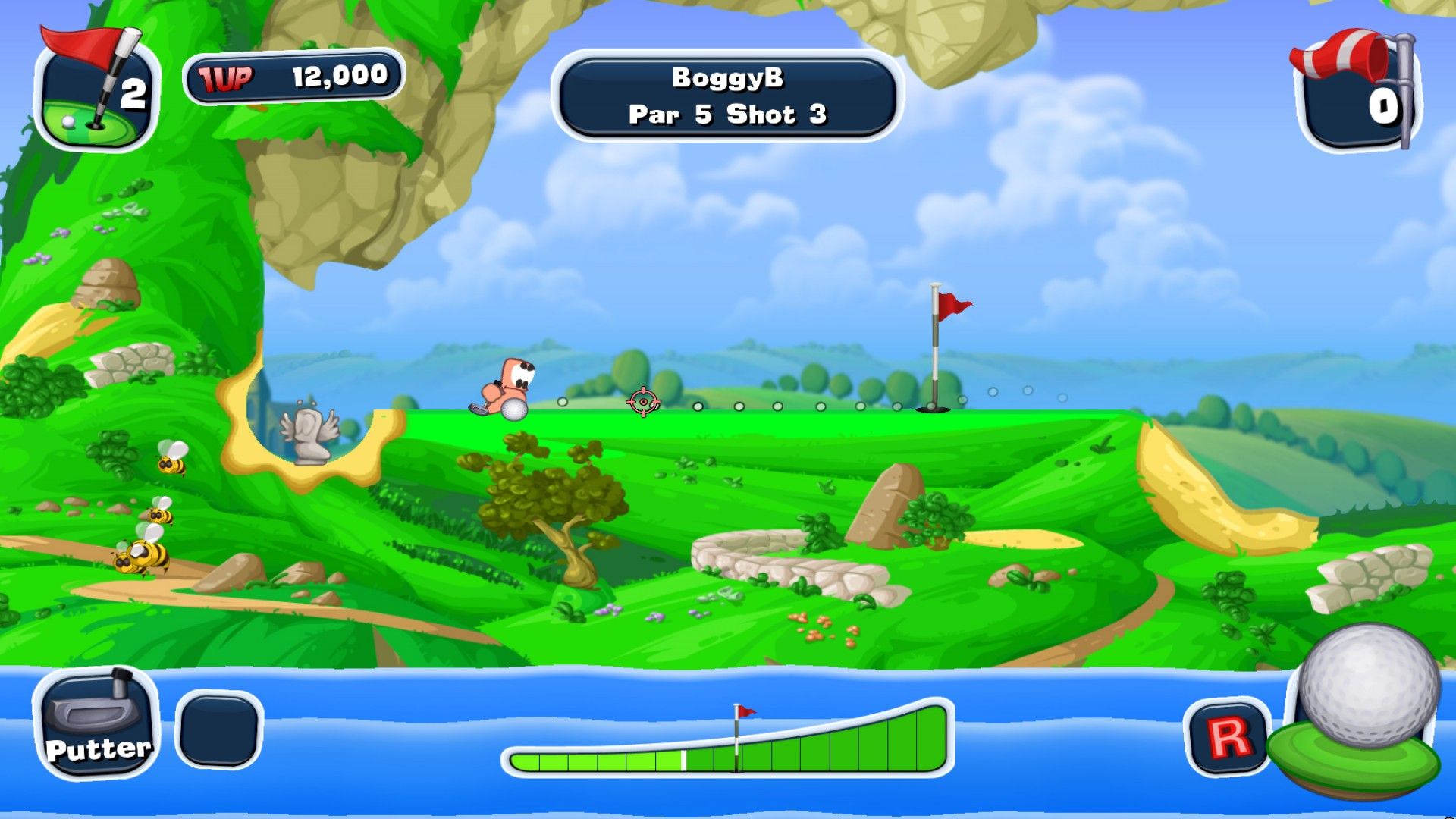 Worms Crazy Golf + Carnival Course DLC Bundle Steam CD Key $1.67