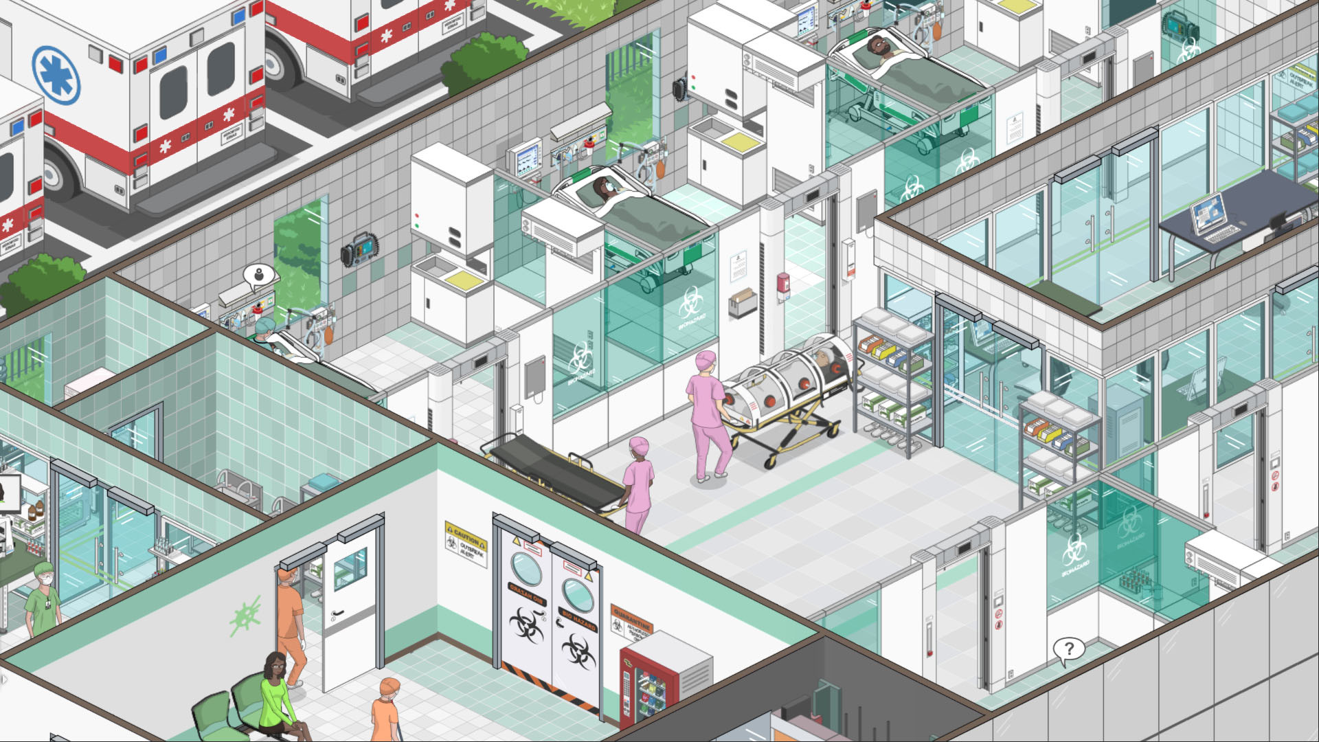 Project Hospital - Department of Infectious Diseases DLC EU Steam Altergift $5.38