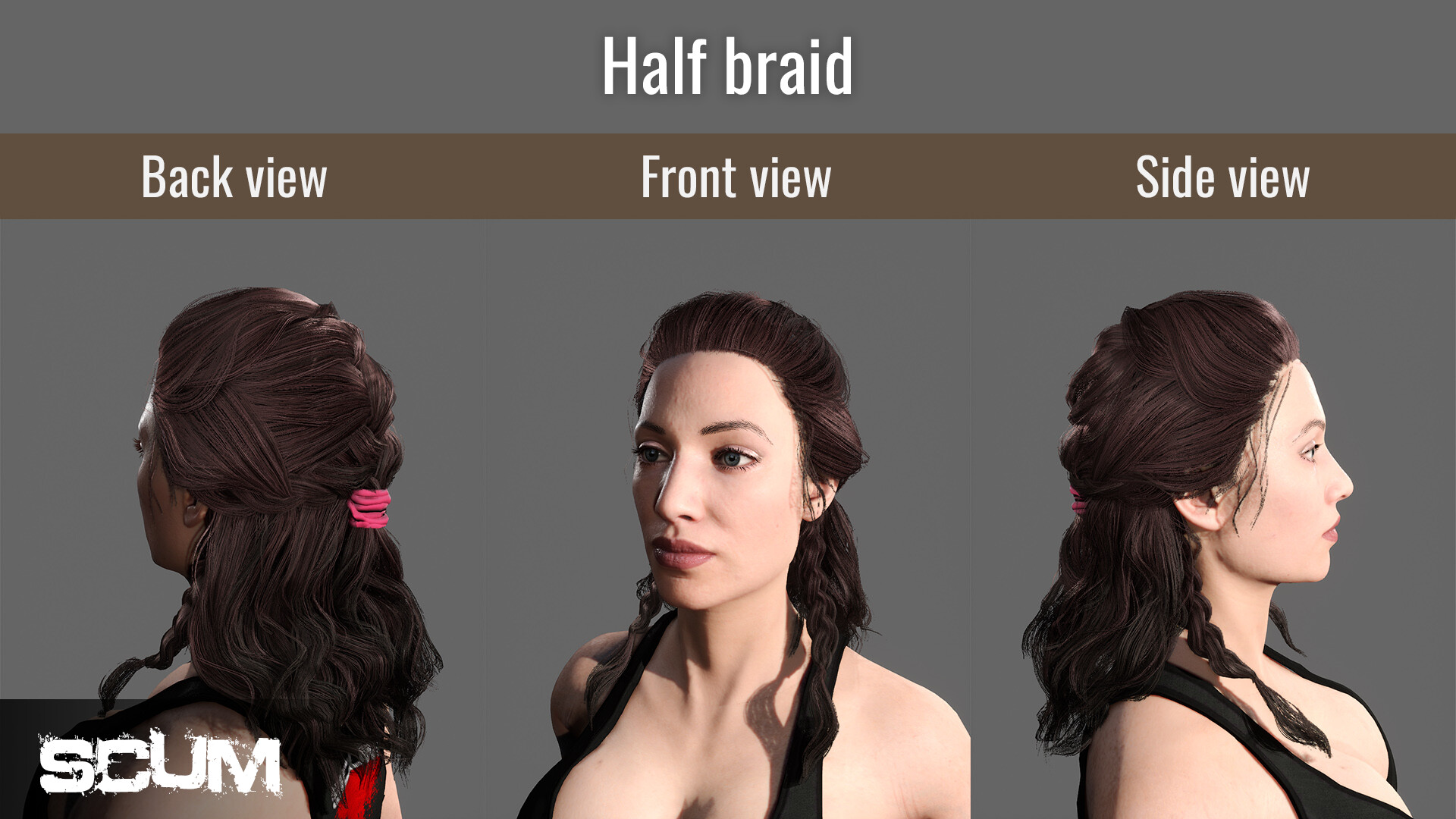 SCUM - Female Hair Pack DLC Steam CD Key $3.46