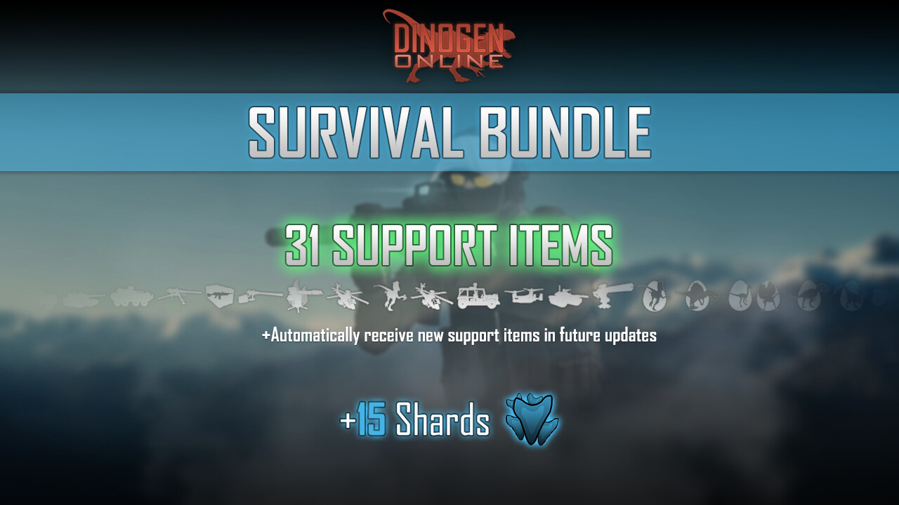 Dinogen Online - Survival Bundle DLC Steam CD Key $0.35
