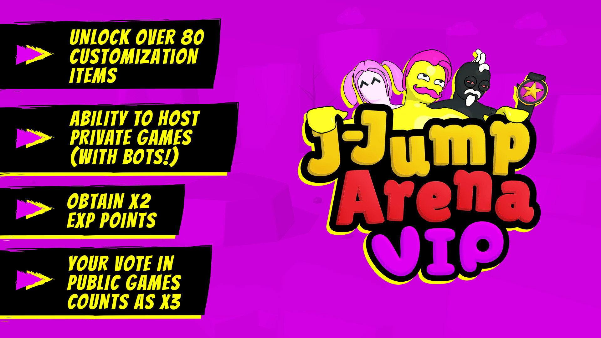 J-Jump Arena - VIP Upgrade DLC Steam CD Key $3.38