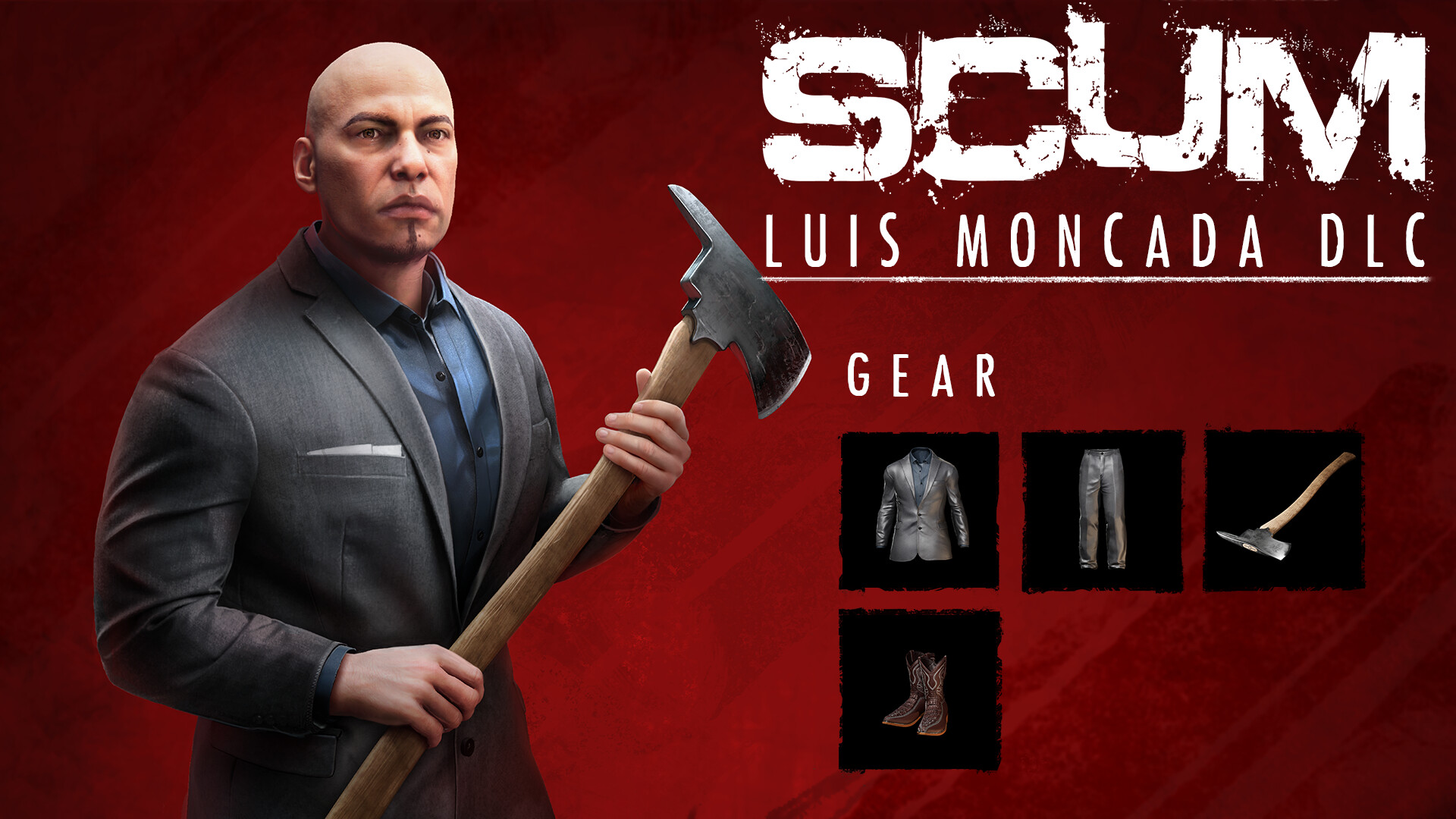 SCUM - Luis Moncada Character Pack DLC Steam CD Key $8.94