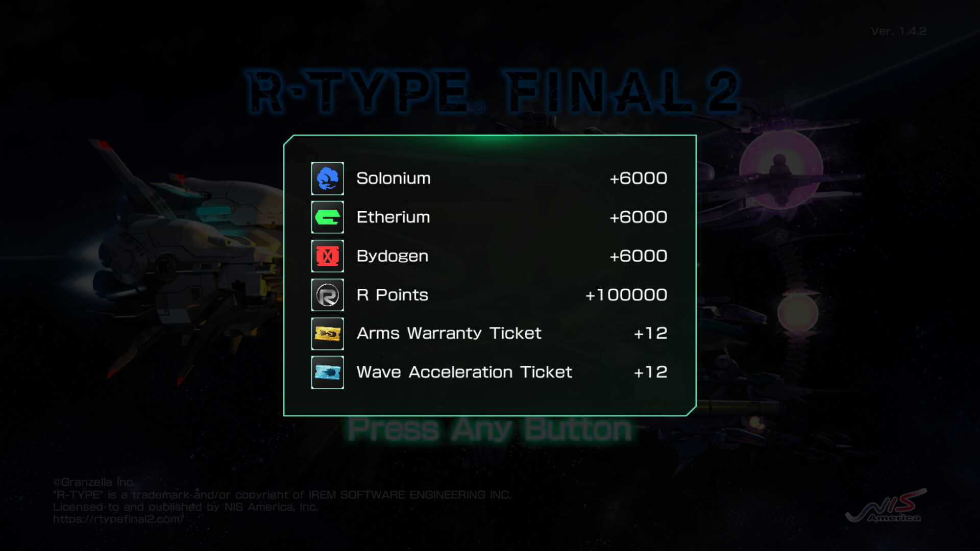 R-Type Final 2 - Ace Pilot Special Training Pack II DLC Steam CD Key $4.66