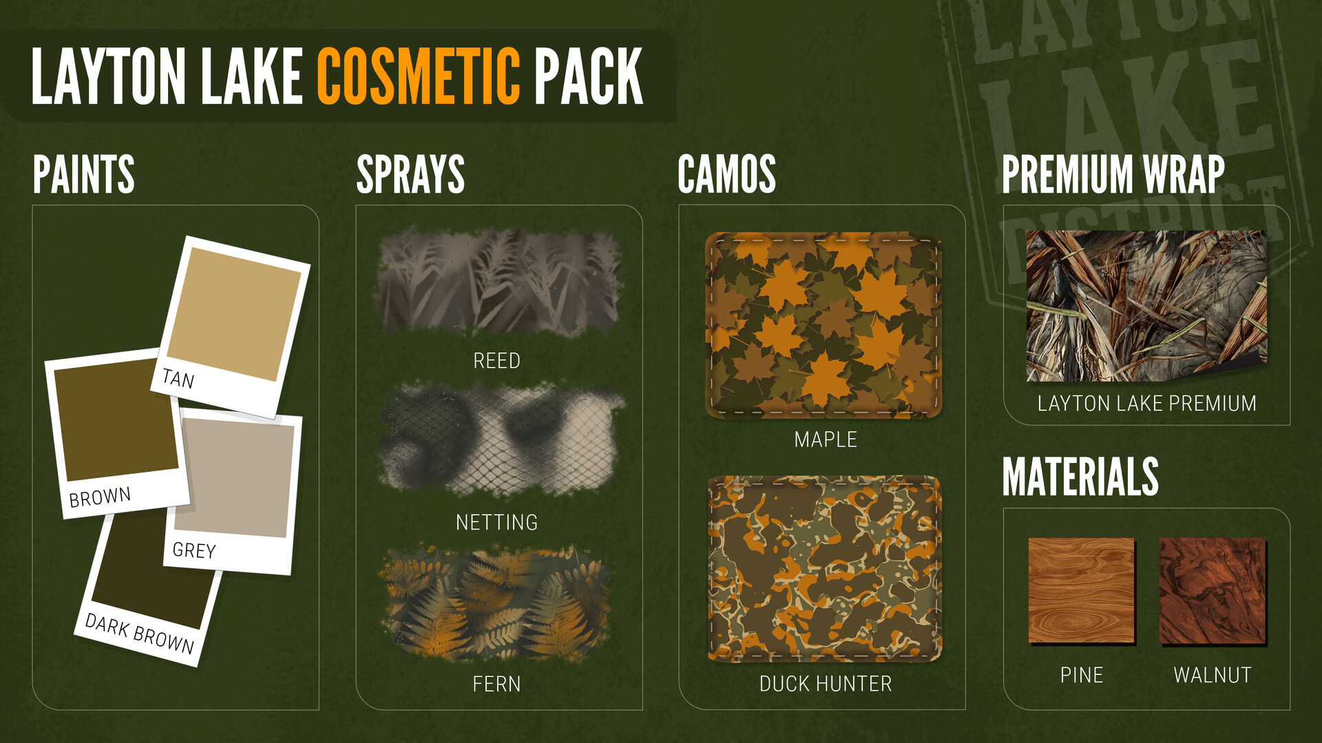 theHunter: Call of the Wild - Layton Lake Cosmetic Pack DLC Steam CD Key $2.57