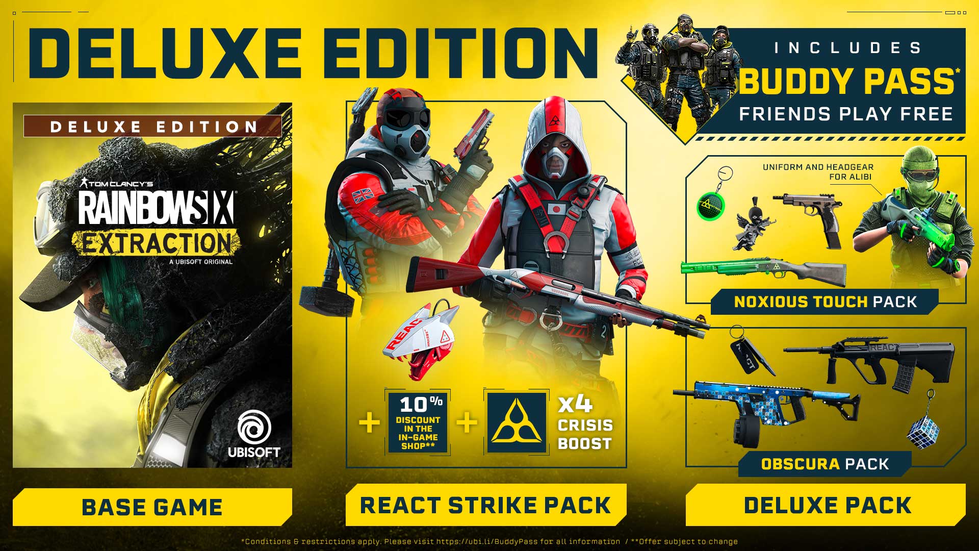 Tom Clancy's Rainbow Six Extraction Deluxe Edition AR XBOX One / Xbox Series X|S CD Key $22.59