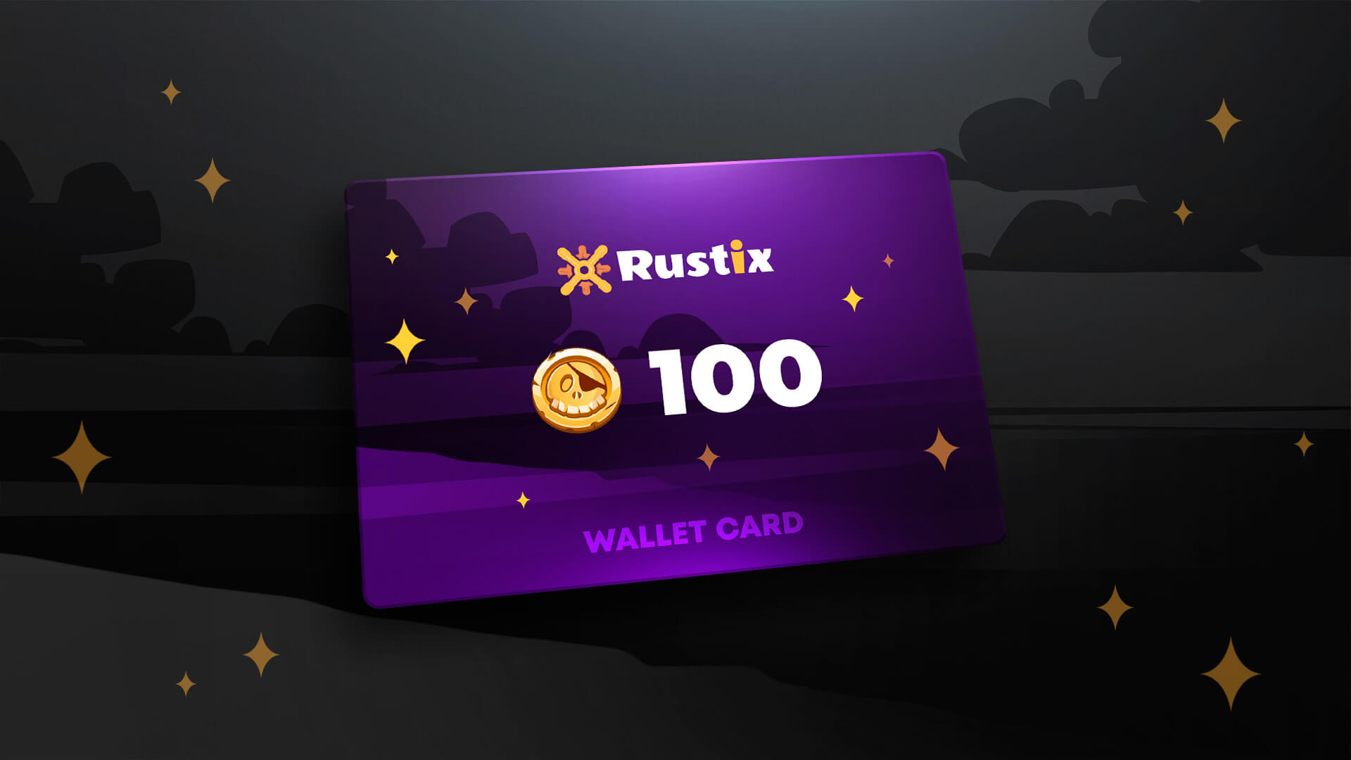 Rustix.io 100 USD Wallet Card Code $113