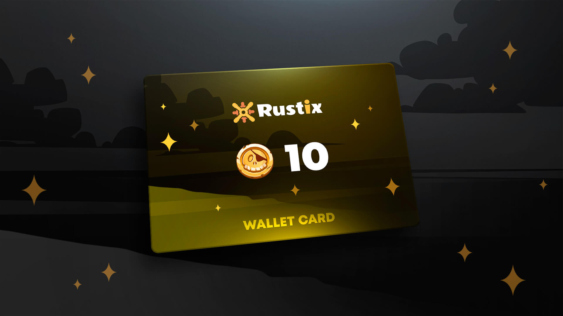 Rustix.io 10 USD Wallet Card Code $11.3