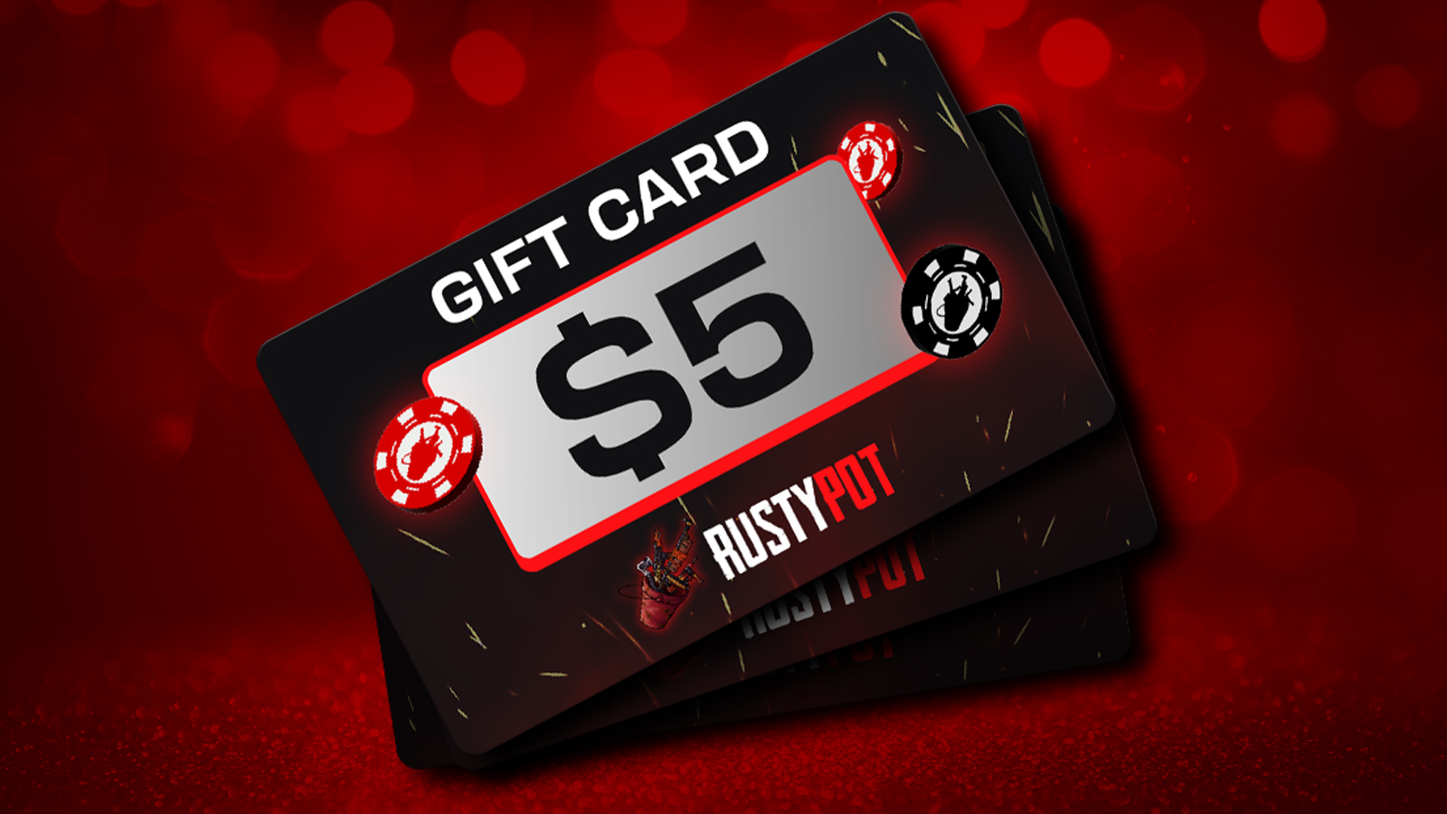 RustyPot $5 Grub Bucks Giftcard $5.25