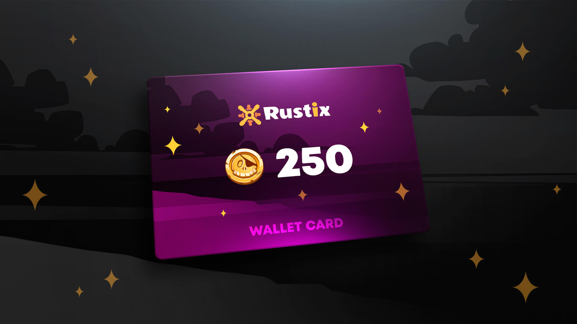 Rustix.io 250 USD Wallet Card Code $274.57