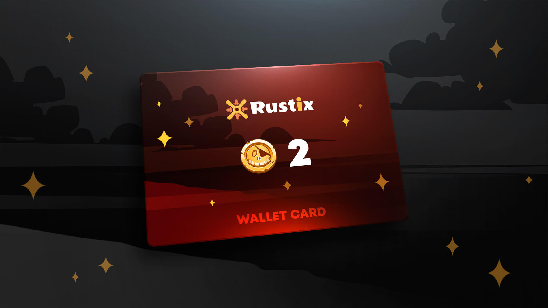 Rustix.io 2 USD Wallet Card Code $2.26