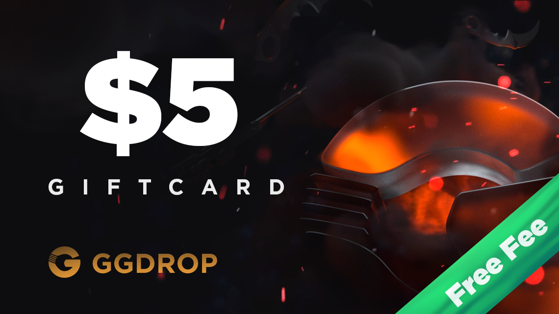 GGdrop $5 Gift Card $5.42