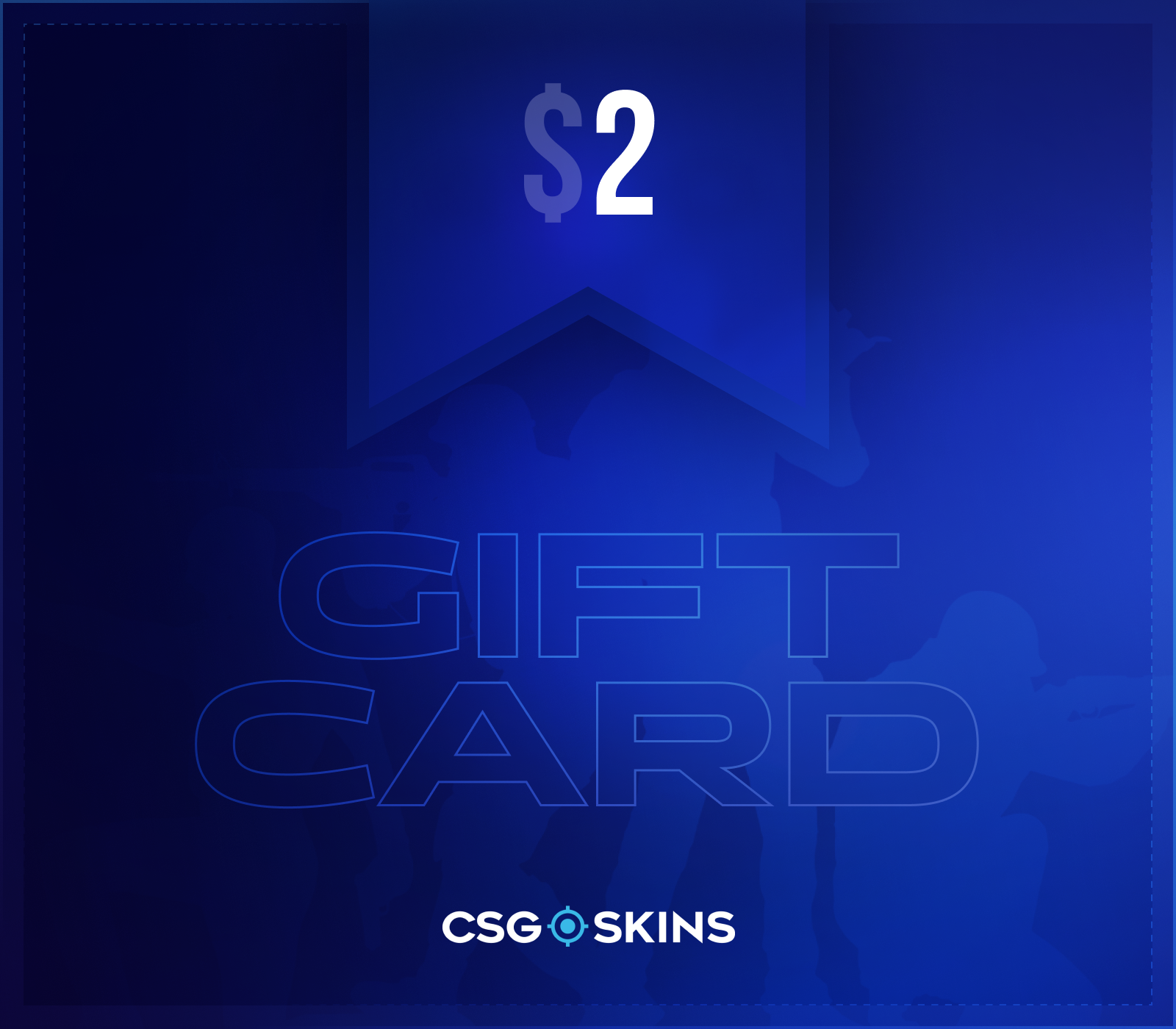CSGO-Skins $2 Gift Card $2.2