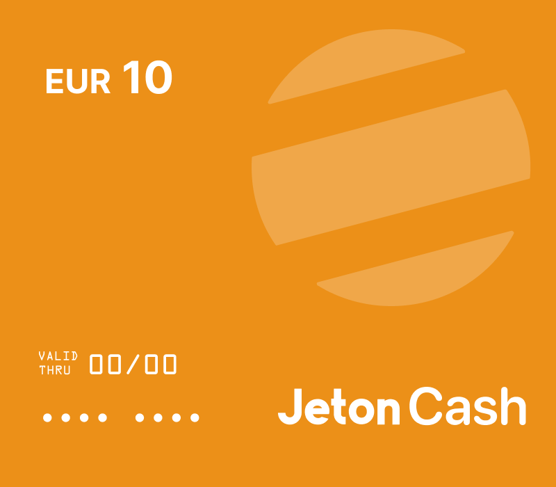 JetonCash Card €10 $12.94