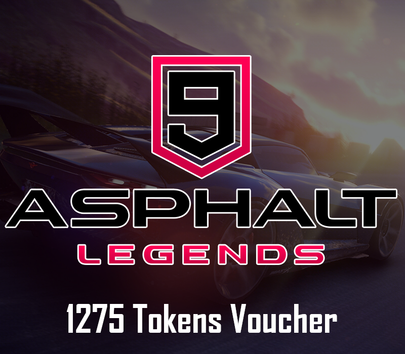 Asphalt 9: Legends - 1275 Tokens Reidos Voucher $22.01