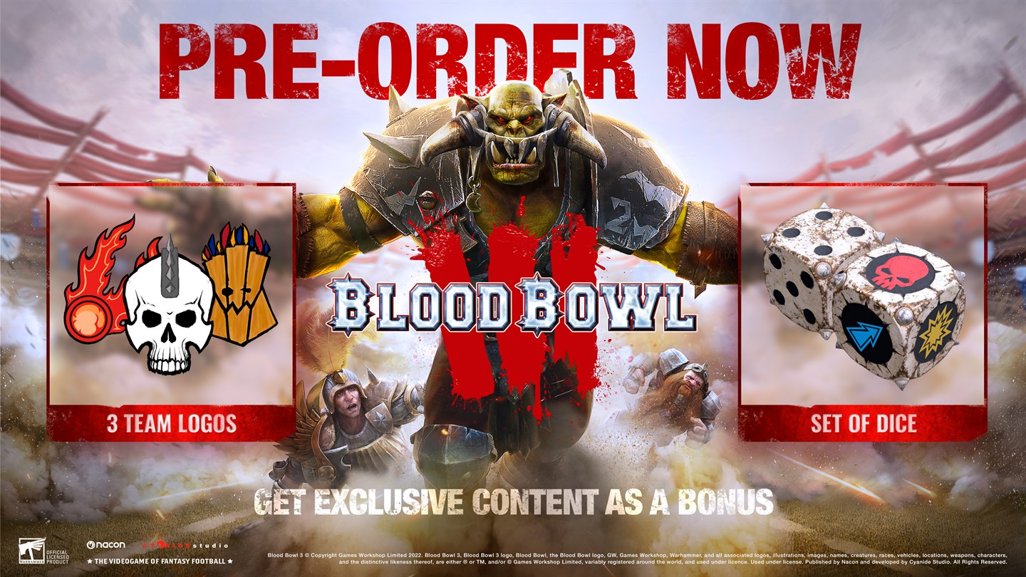 Blood Bowl 3 - Preorder Bonus EU Steam CD Key $1.34