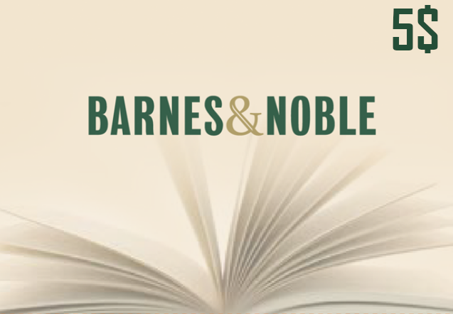 Barnes and Noble $5 Gift Card US $3.38