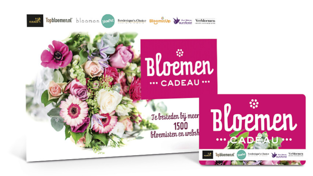 Bloemen Cadeau €50 Gift Card NL $62.71