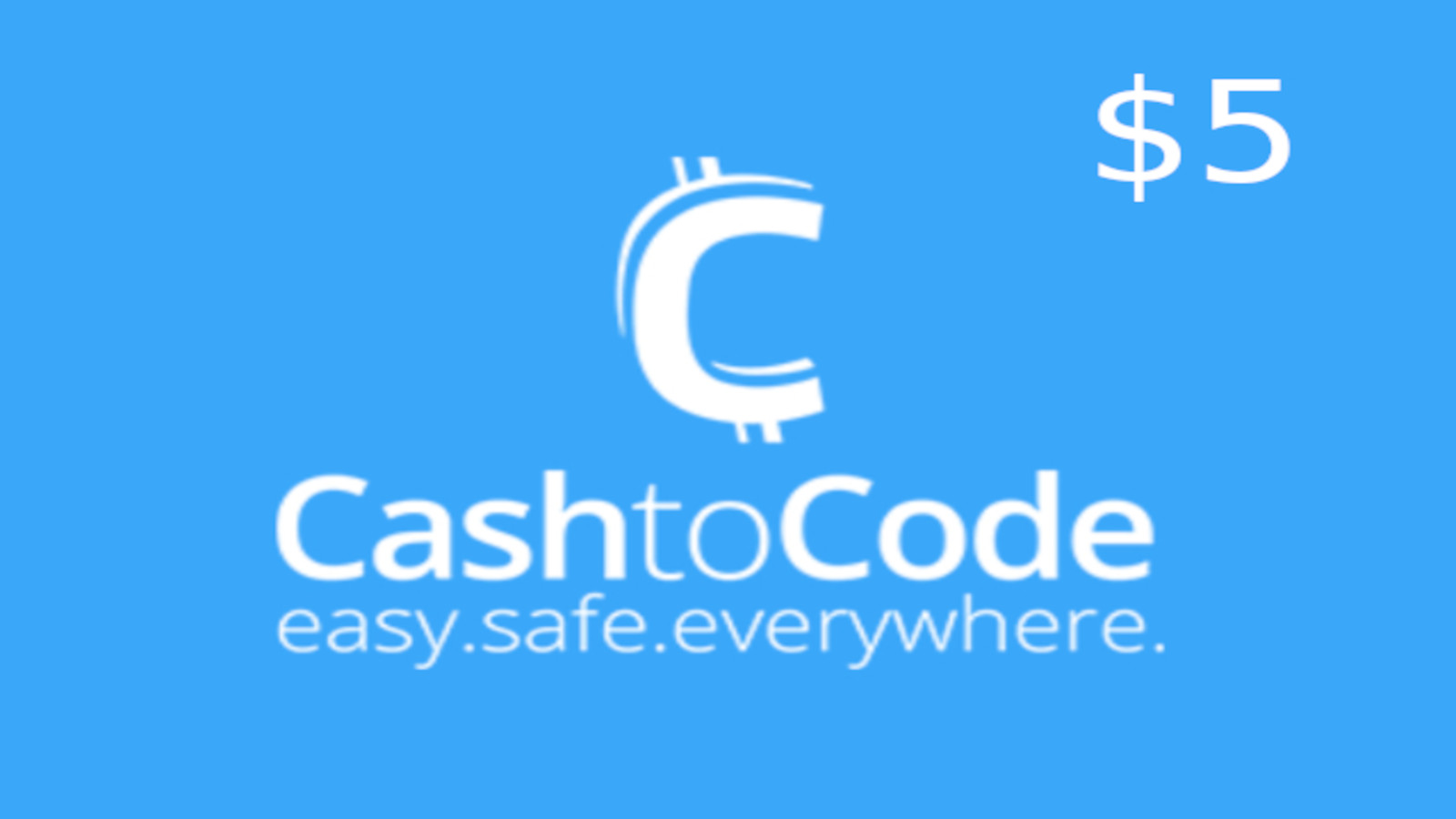 CashtoCode $5 Gift Card US $5.98