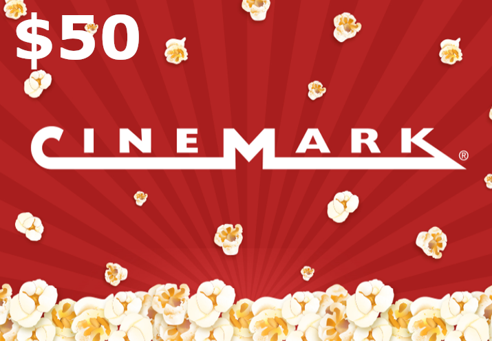 Cinemark Theatres $50 Gift Card US $56.24