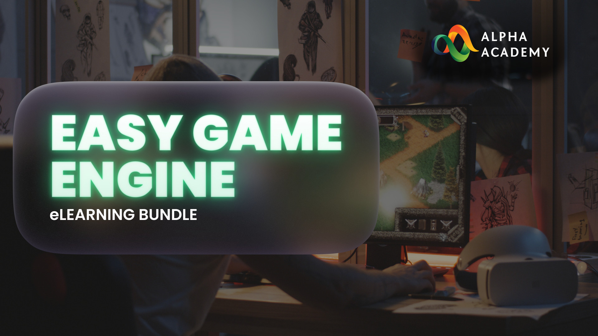 Easy Game Engine eLearning Bundle Alpha Academy Code $22.59