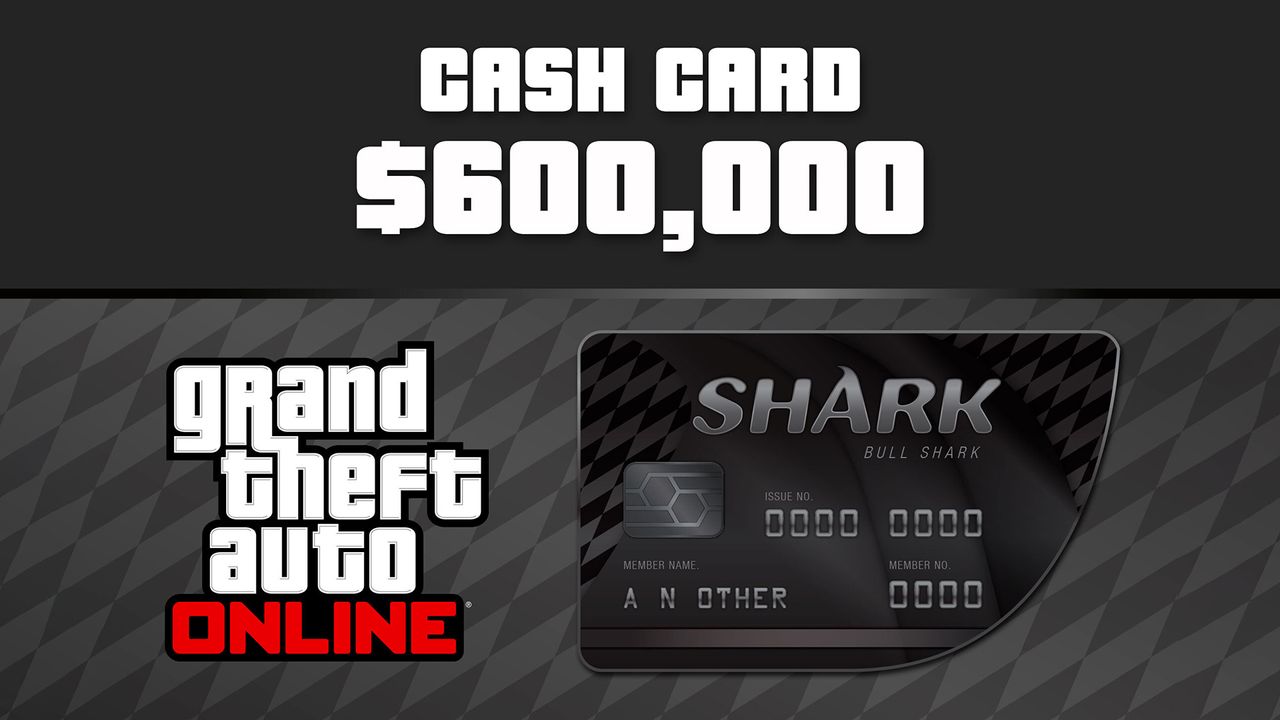 Grand Theft Auto Online - $600,000 Bull Shark Cash Card XBOX One CD Key $8.85
