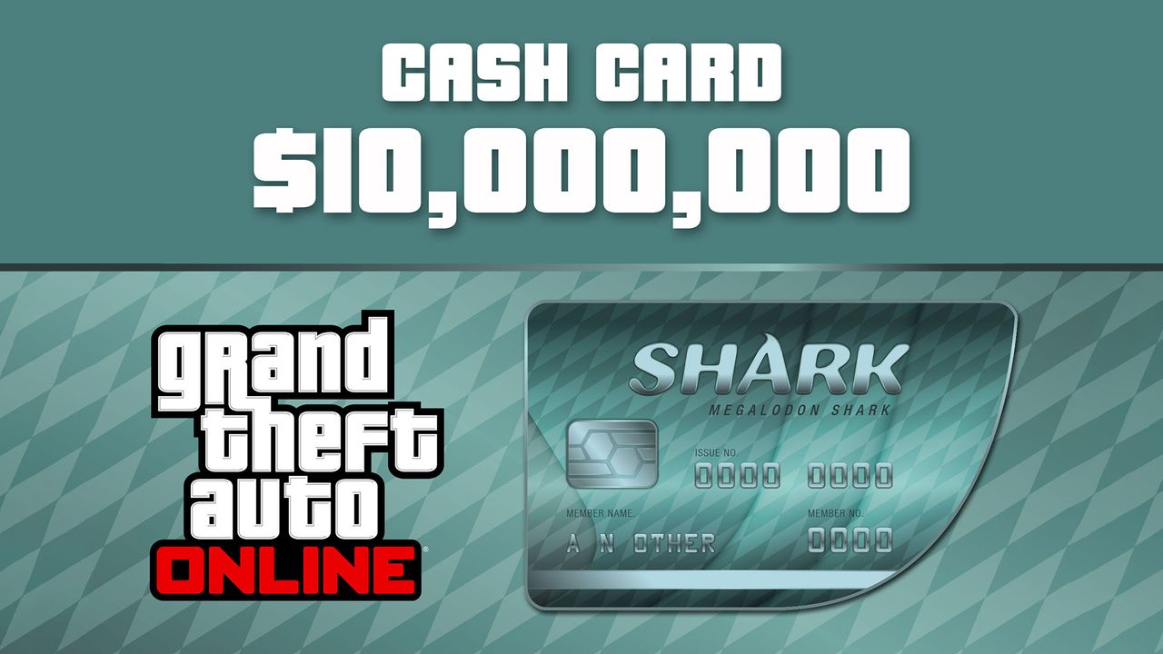 Grand Theft Auto Online - $10,000,000 Megalodon Shark Cash Card RU VPN Activated PC Activation Code $33.89