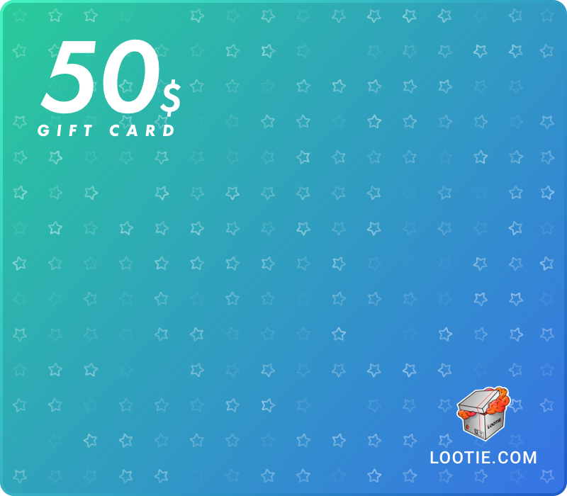 Lootie 50 USD Gift Card $56.5