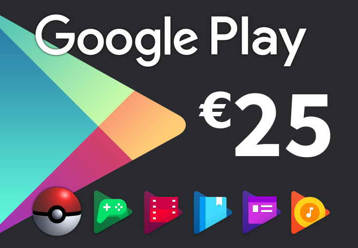 Google Play €25 IT Gift Card $30.89