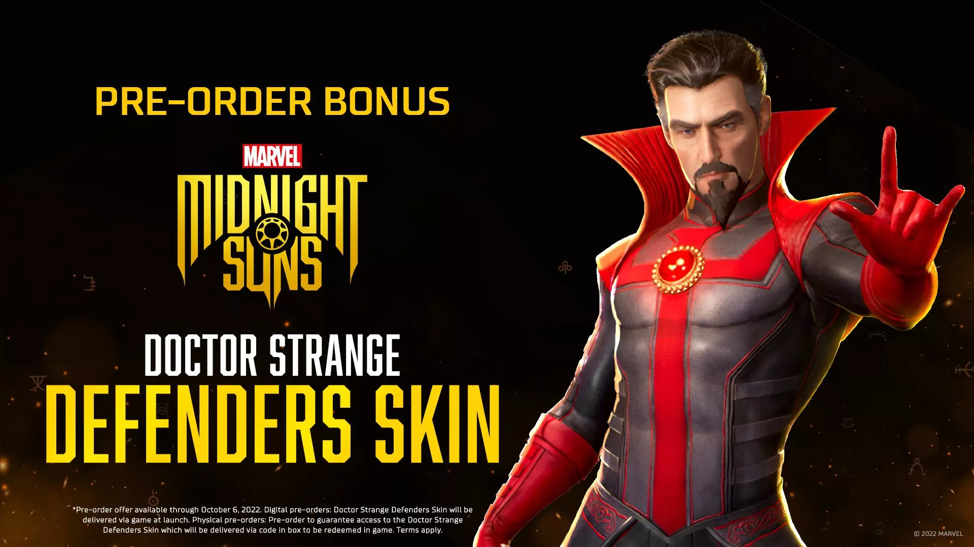 Marvel's Midnight Suns - Doctor Strange Defenders Skin DLC EN Language Only Steam CD Key $1.02