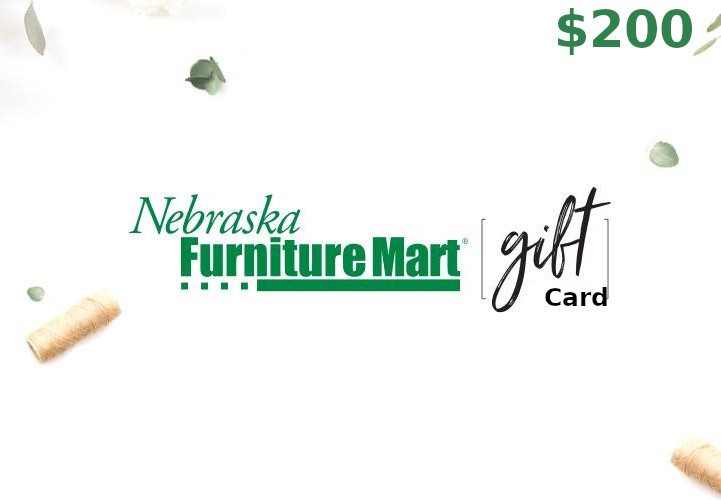 Nebraska Furniture Mart $200 Gift Card US $111.87