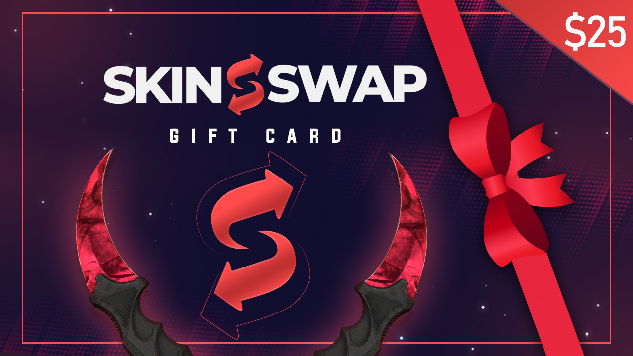 SkinSwap $25 Balance Gift Card $21.54