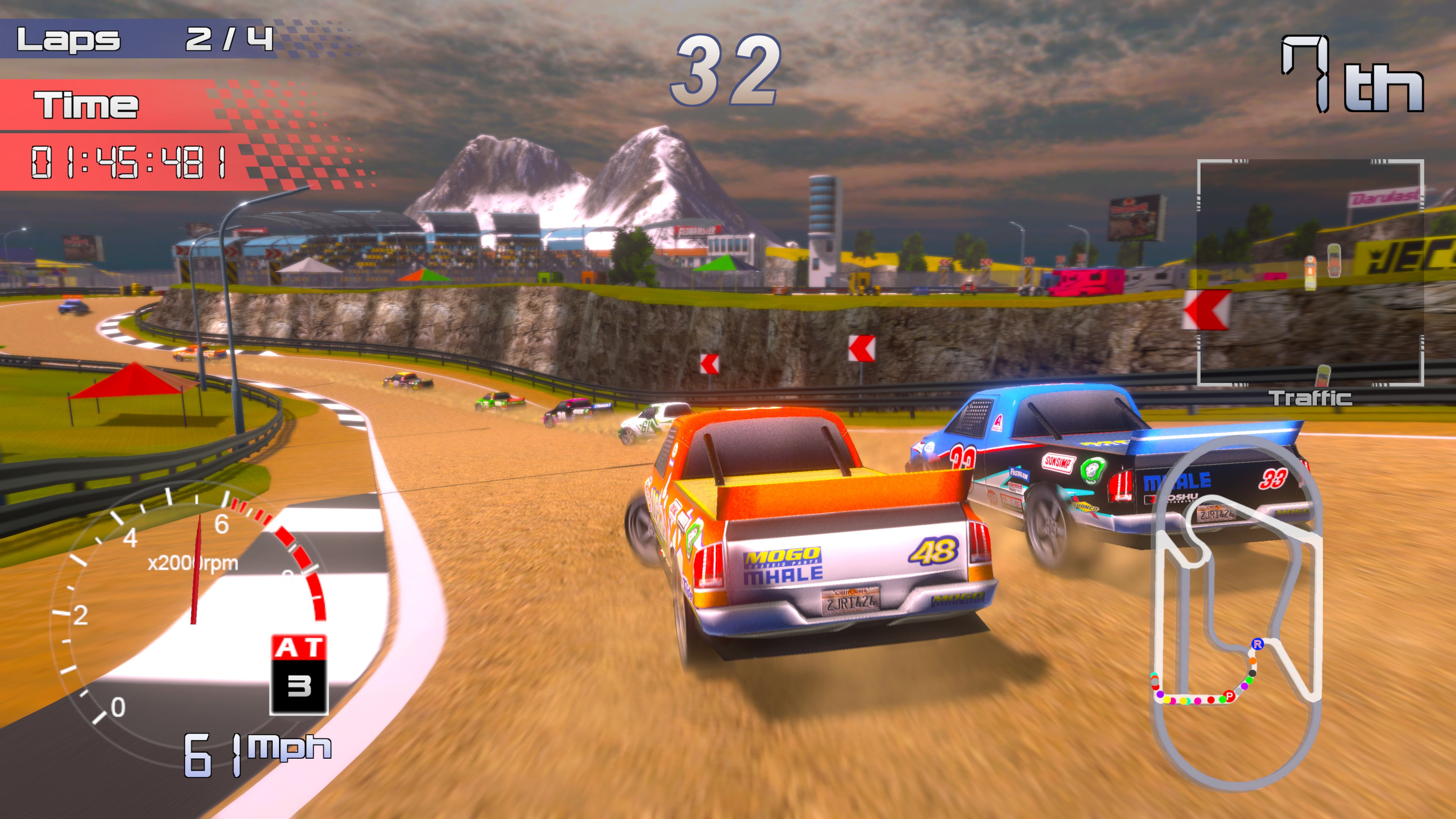 Speed Truck Racing AR XBOX One / Xbox Series X|S CD Key $1.28