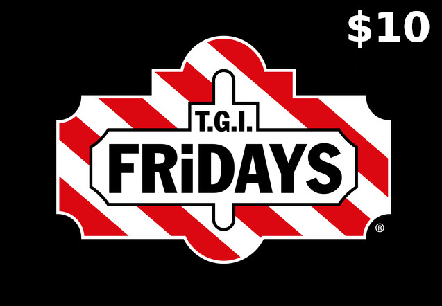 T.G.I. Fridays $10 Gift Card US $7.91