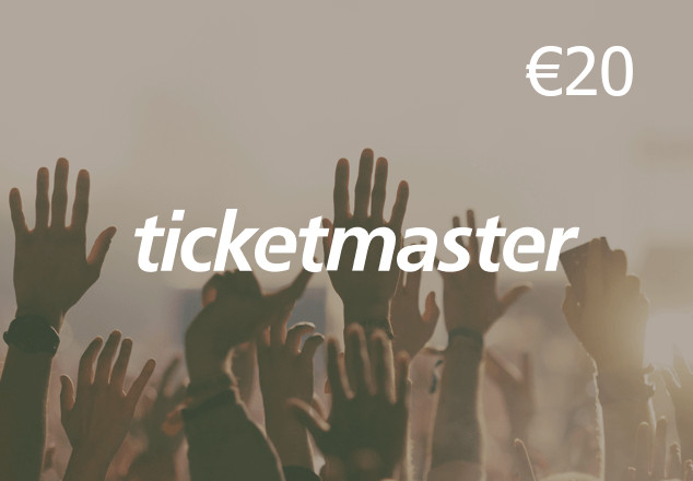 Ticketmaster €20 Gift Card FR $26.79