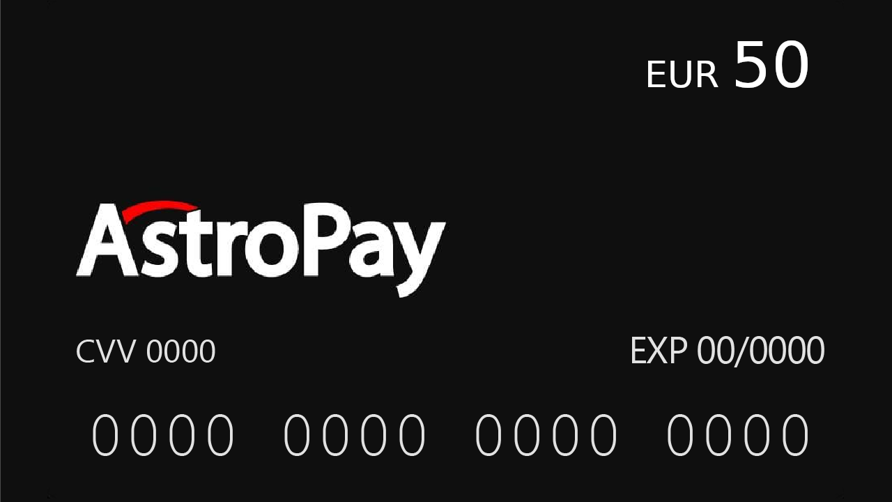Astropay Card €50 EU $64