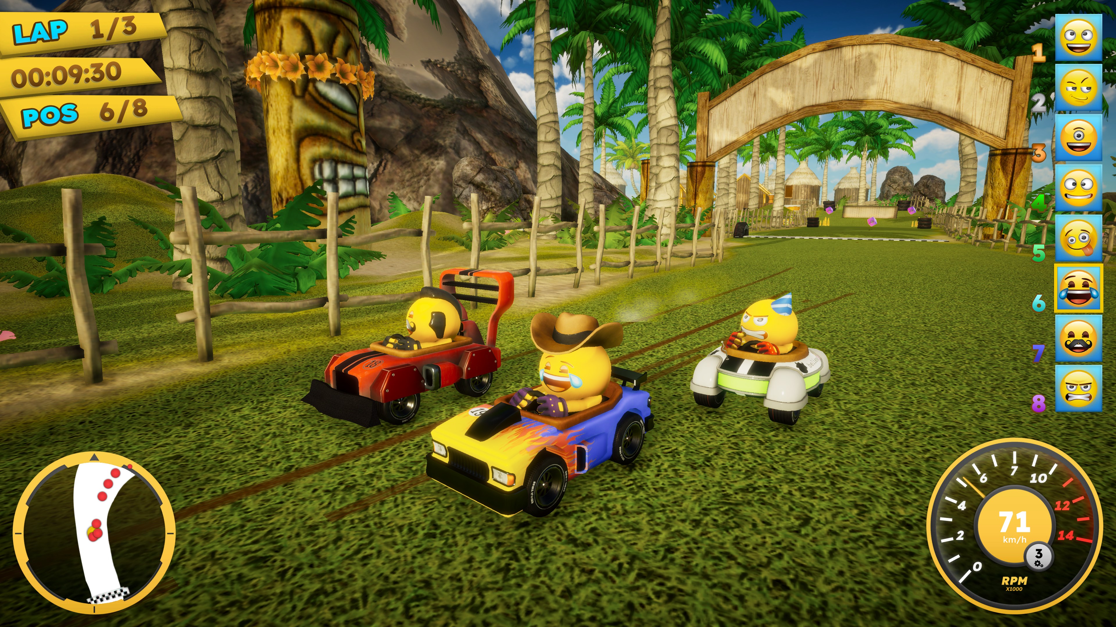 emoji Kart Racer XBOX One / Xbox Series X|S CD Key $23.15