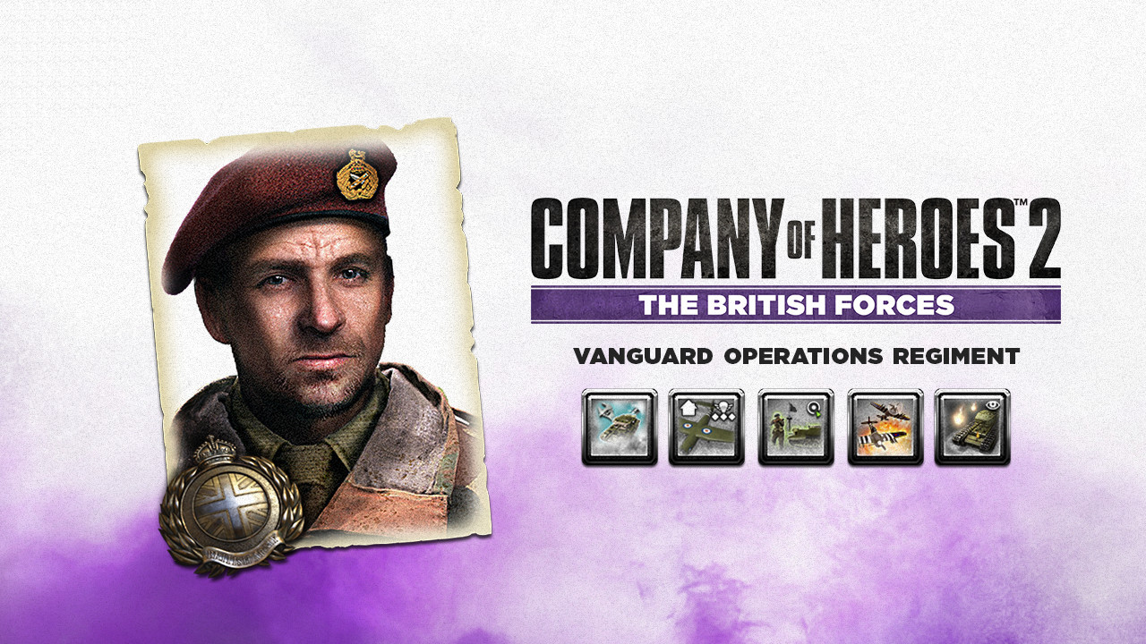 Company of Heroes 2 - British Commander: Vanguard Operations Regiment DLC Steam CD Key $0.78