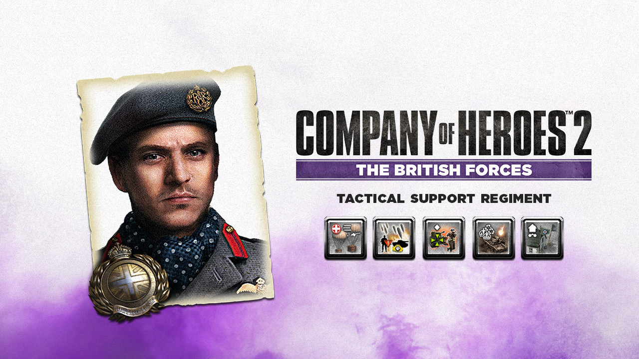 Company of Heroes 2 - British Commander: Tactical Support Regiment DLC Steam CD Key $0.78